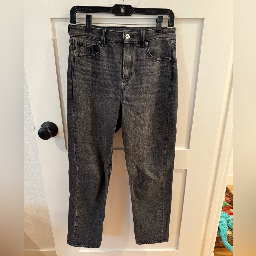 American Eagle Mom Jean Classic Black Women's Jeans